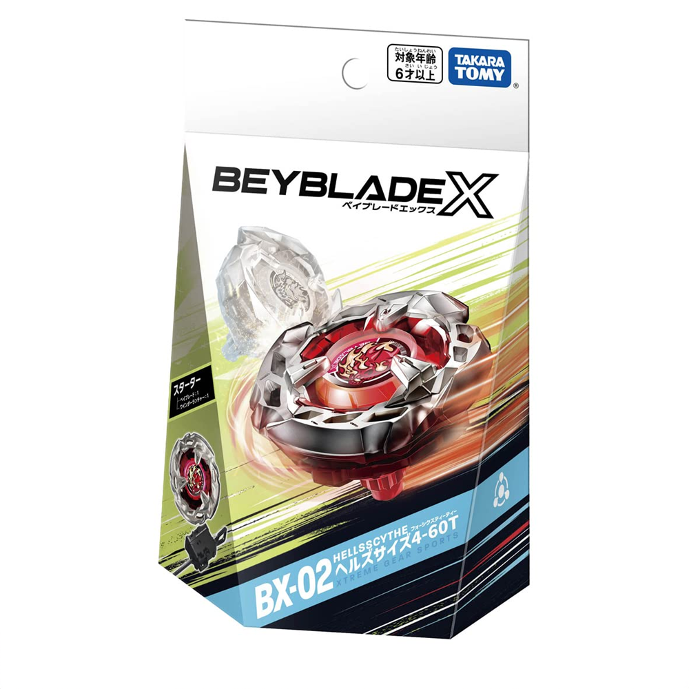 BEYBLADE X BX-02 HELLSSCYTHE 4-60T