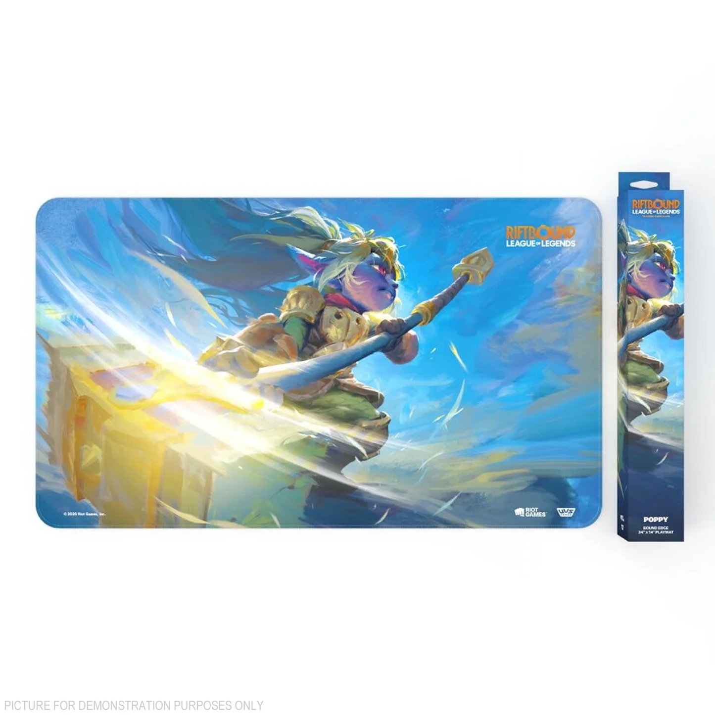 RIFTBOUND TCG: PLAYMAT - POPPY, KEEPER OF THE HAMMER
