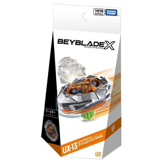 BEYBLADE X UX-13 GOLEMROCK 1=60UN