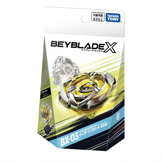 BEYBLADE X BX-03 WIZARDARROW 4-80B