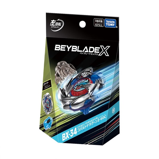 BEYBLADE X BX-34 COBALTDRAGOON 2-60C
