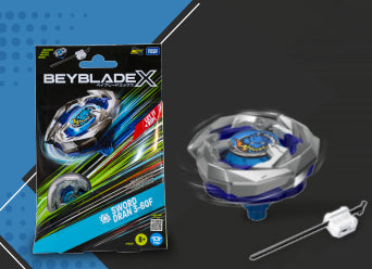 TOYPRO BEYBLADE X SWORD DRAN 3-60F
