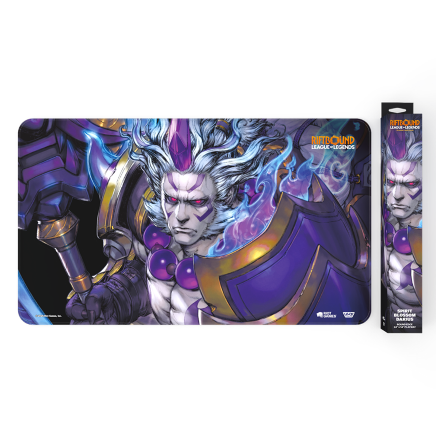 RIFTBOUND TCG: PLAYMAT - SPIRIT BLOSSOM DARIUS, THE HAND OF NOXUS