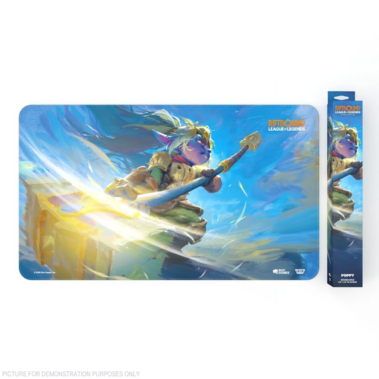 RIFTBOUND TCG: PLAYMAT - POPPY, KEEPER OF THE HAMMER