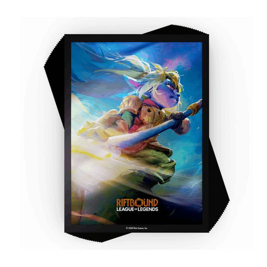 RIFTBOUND TCG: ART SLEEVES - POPPY, KEEPER OF THE HAMMER