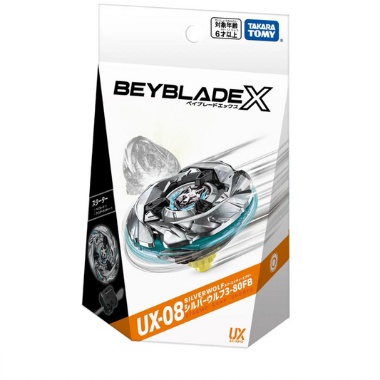 BEYBLADE X UX-08 SILVERWOLF 3-80FB