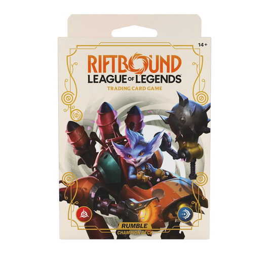 Riftbound: League of Legends TCG Spiritforged Champion Deck: Rumble
